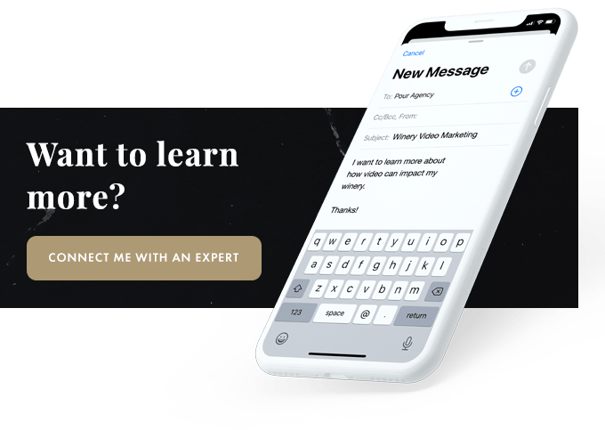 contact winery video agency graphic