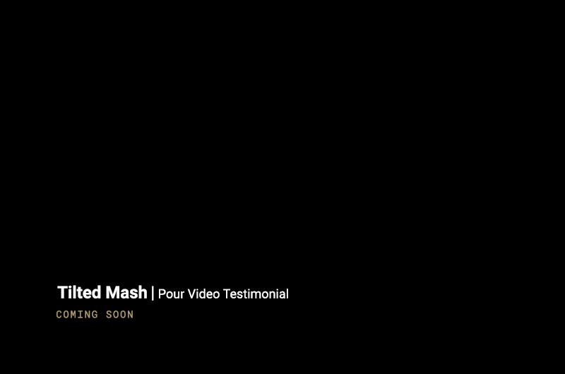 tilted mash testimonial video coming soon